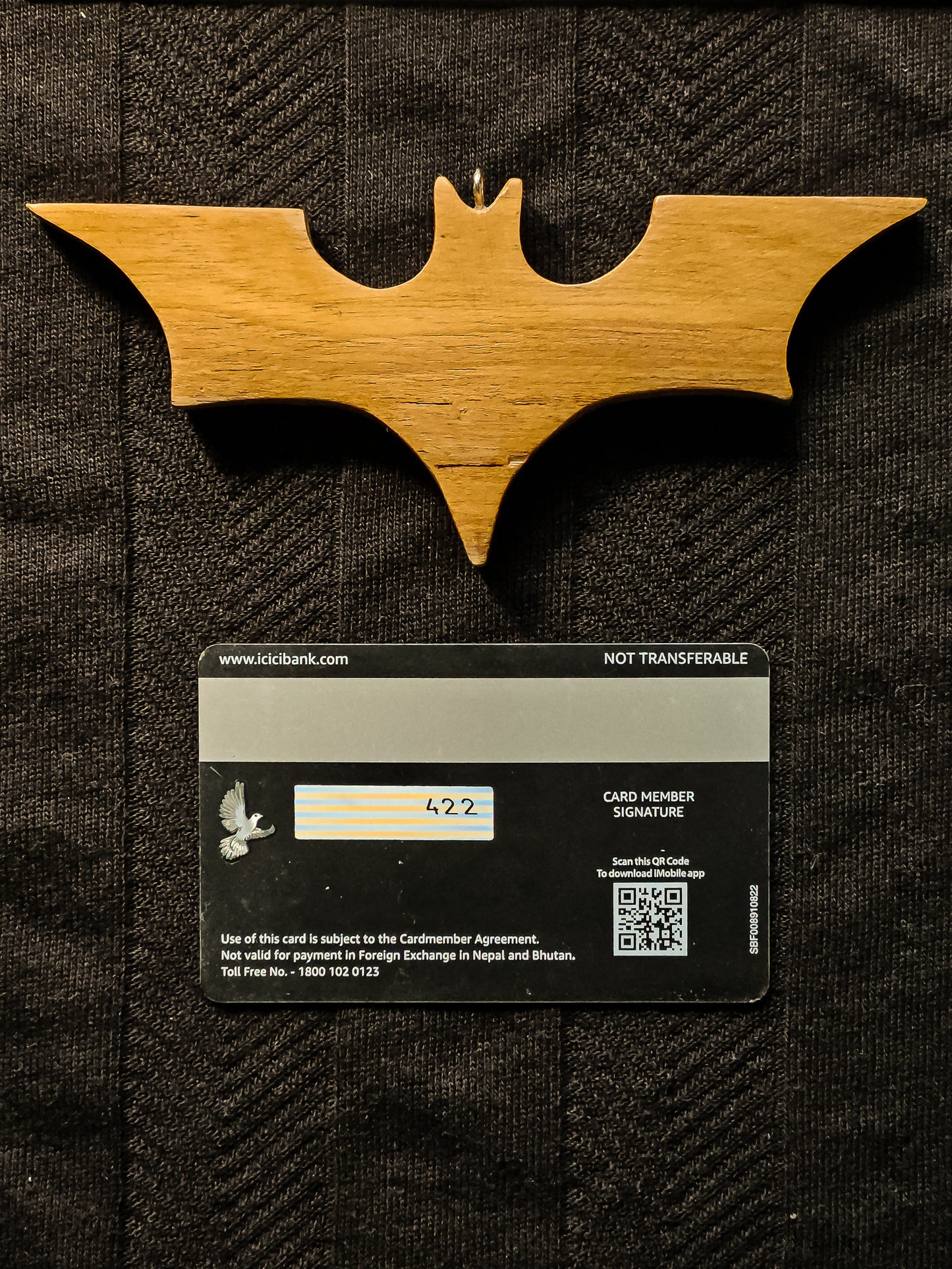 Batman Car Pendant